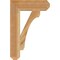 Ekena Millwork Legacy Craftsman Rough Sawn Bracket, Western Red Cedar, 4"W x 16"D x 24"H BKT04X16X24LEC04RWR - alternate 4